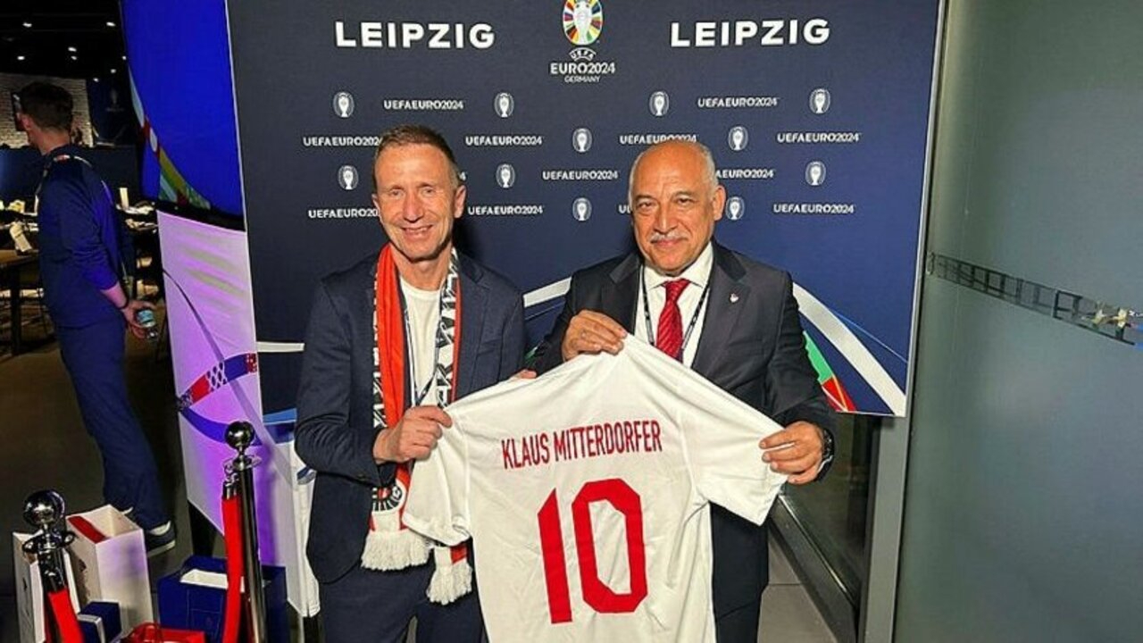 TFF Başkanı Mehmet Büyükekşi, Klaus Mitterdorfer'la bir araya geldi!