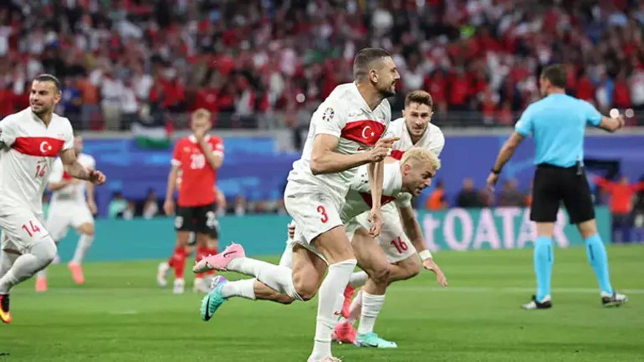 Merih Demiral'dan Avusturya karşında tarihe geçen gol!