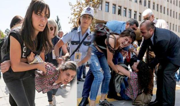 Ankara'da kritik dava öncesi hareketli dakikalar! Arbede çıktı...