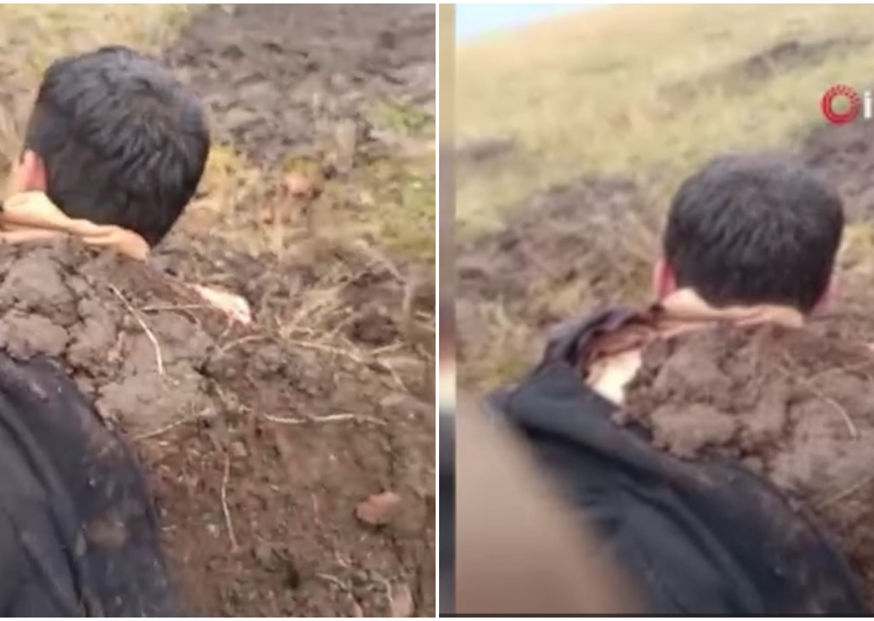Iğdır'da iki kardeşin üzerine yıldırım düştü! Talihsiz çocuklar toprağa gömülerek kurtarıldı