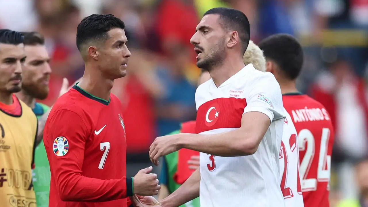 Avusturya maçı sonrası olay adam Merih Demiral'a Cristiano Ronaldo'dan telefon!