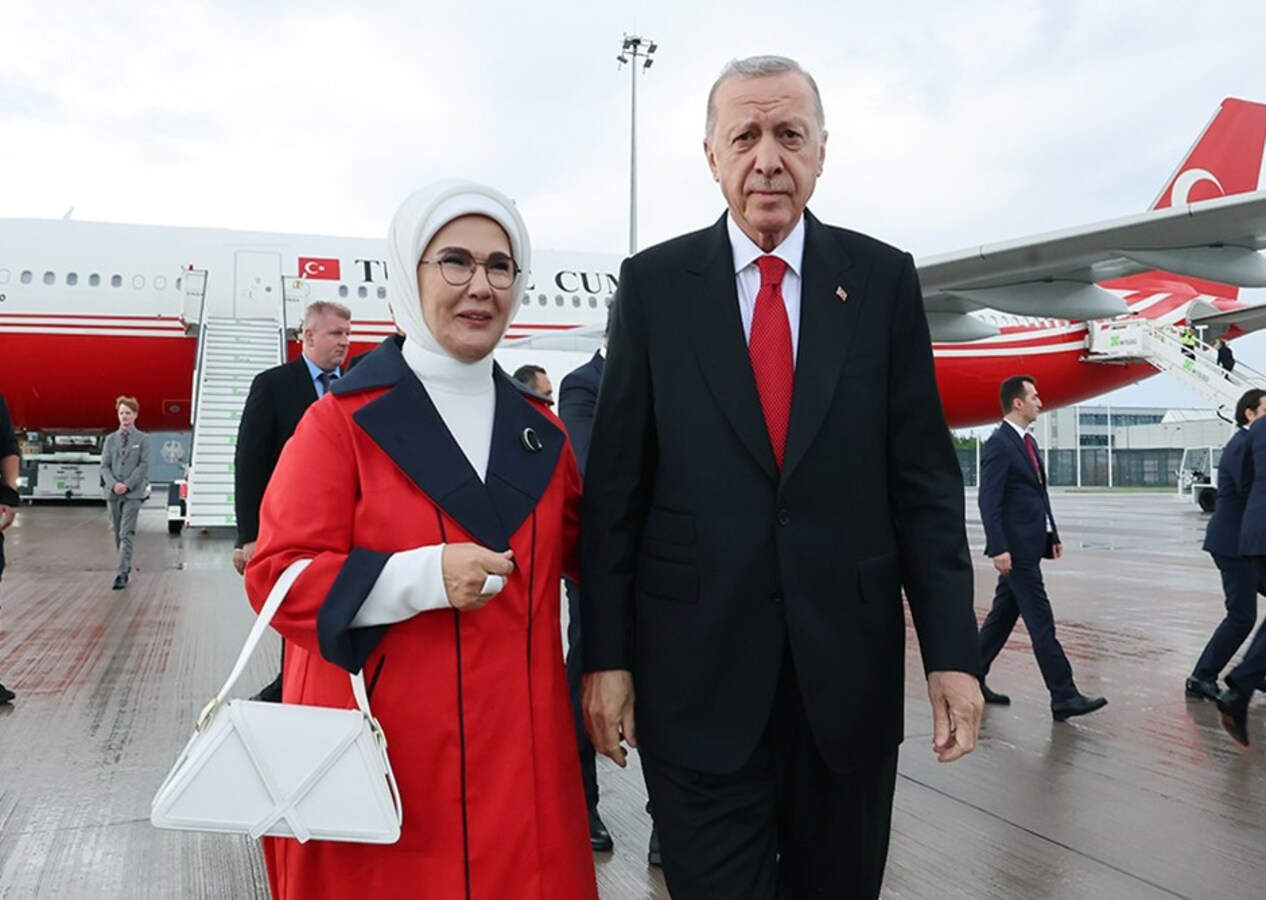 Cumhurbaşkanı Recep Tayyip Erdoğan, Bizim Çocuklar'ın maçı için Berlin'e ayak bastı!