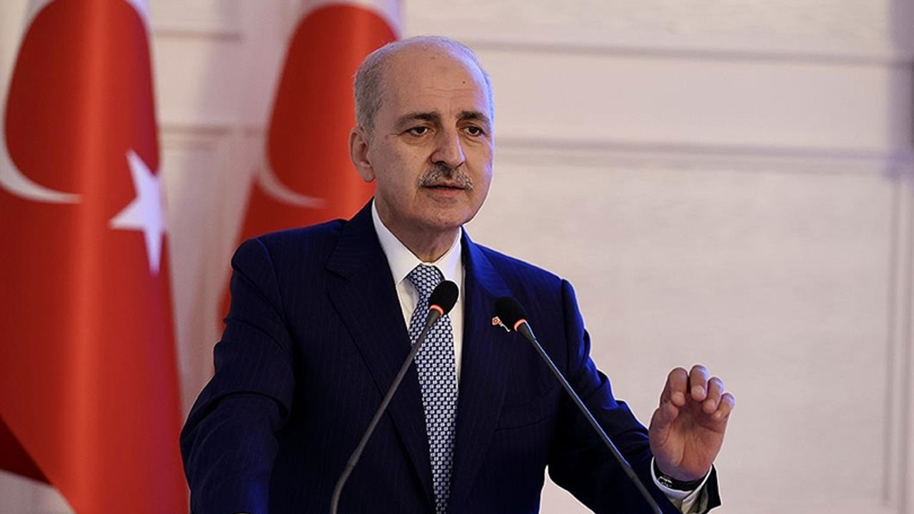 TBMM Başkan Kurtulmuş: Filistin'deki katliamı dünya sistemi seyretti