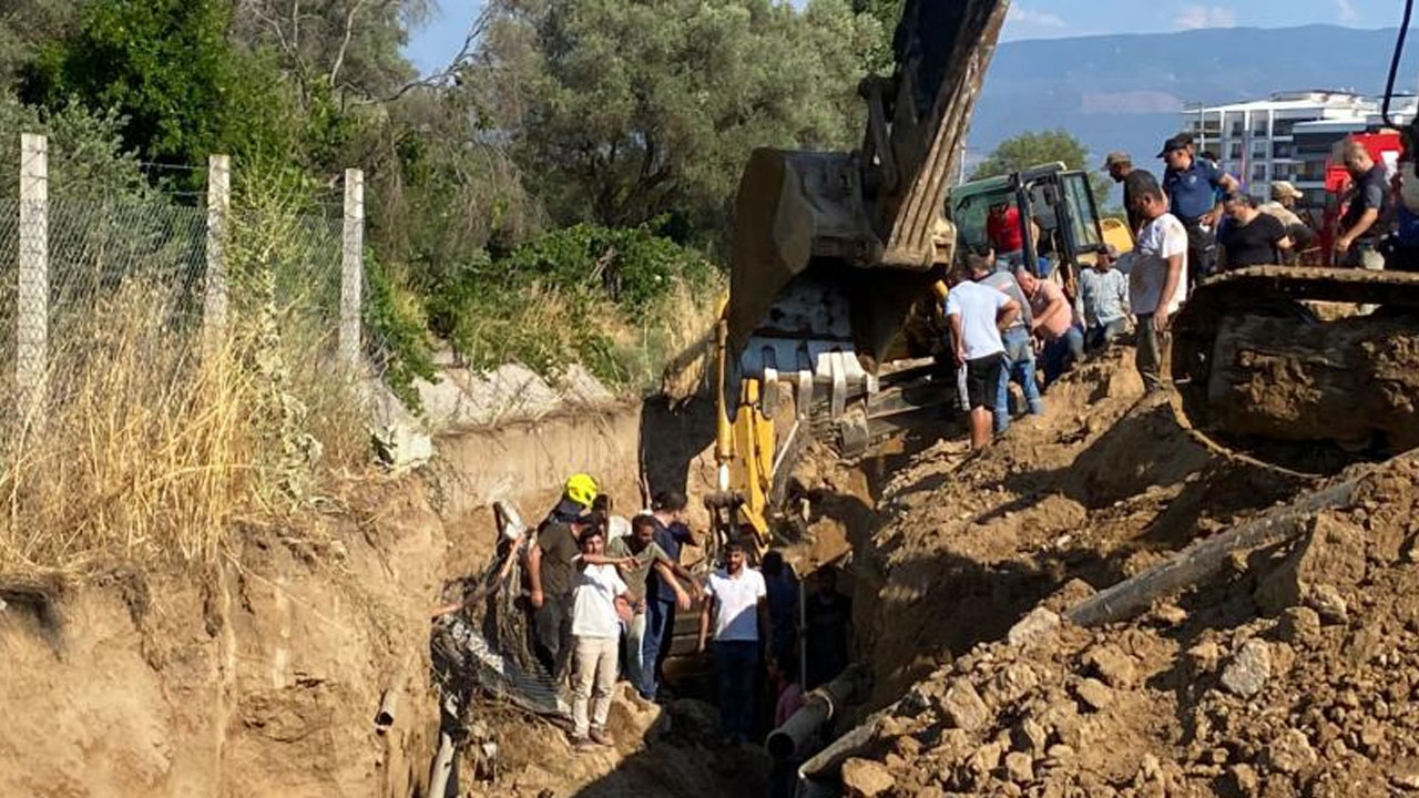 Aydın’da içme suyu isale hattında göçük: 3 ölü, 1 yaralı