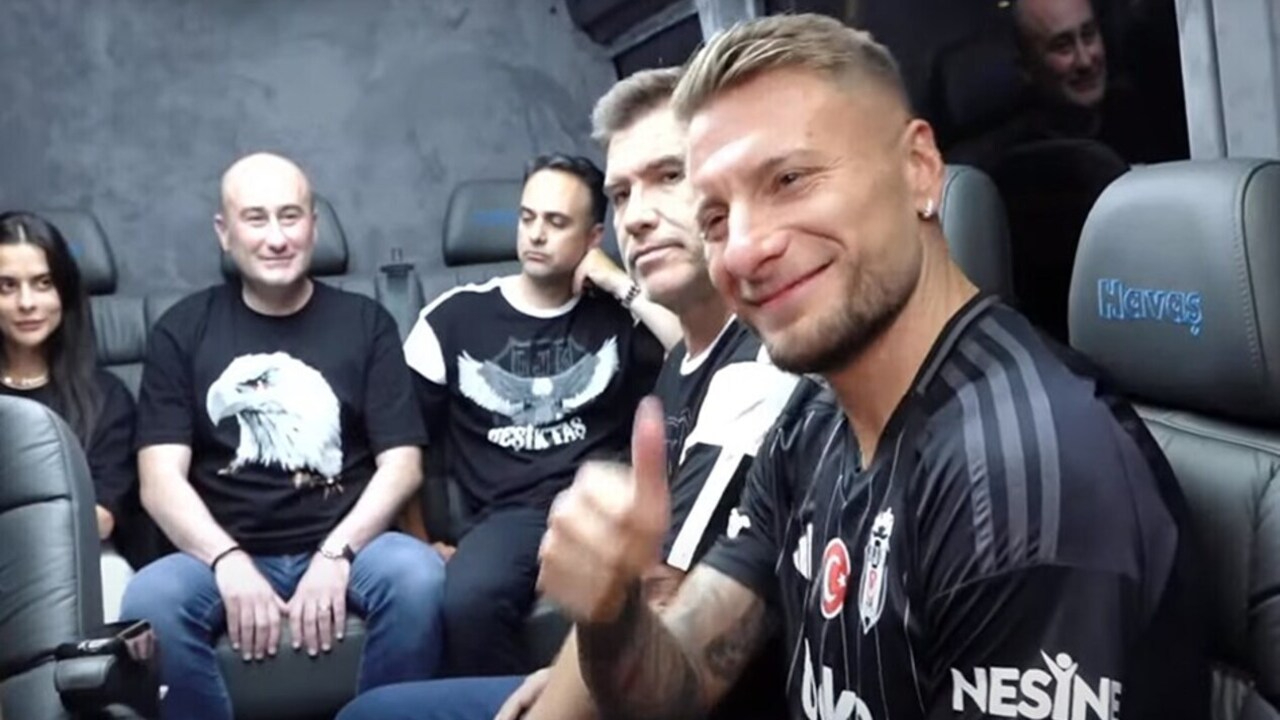 Ciro Immobile, Beşiktaş için İstanbul'a ayak bastı!