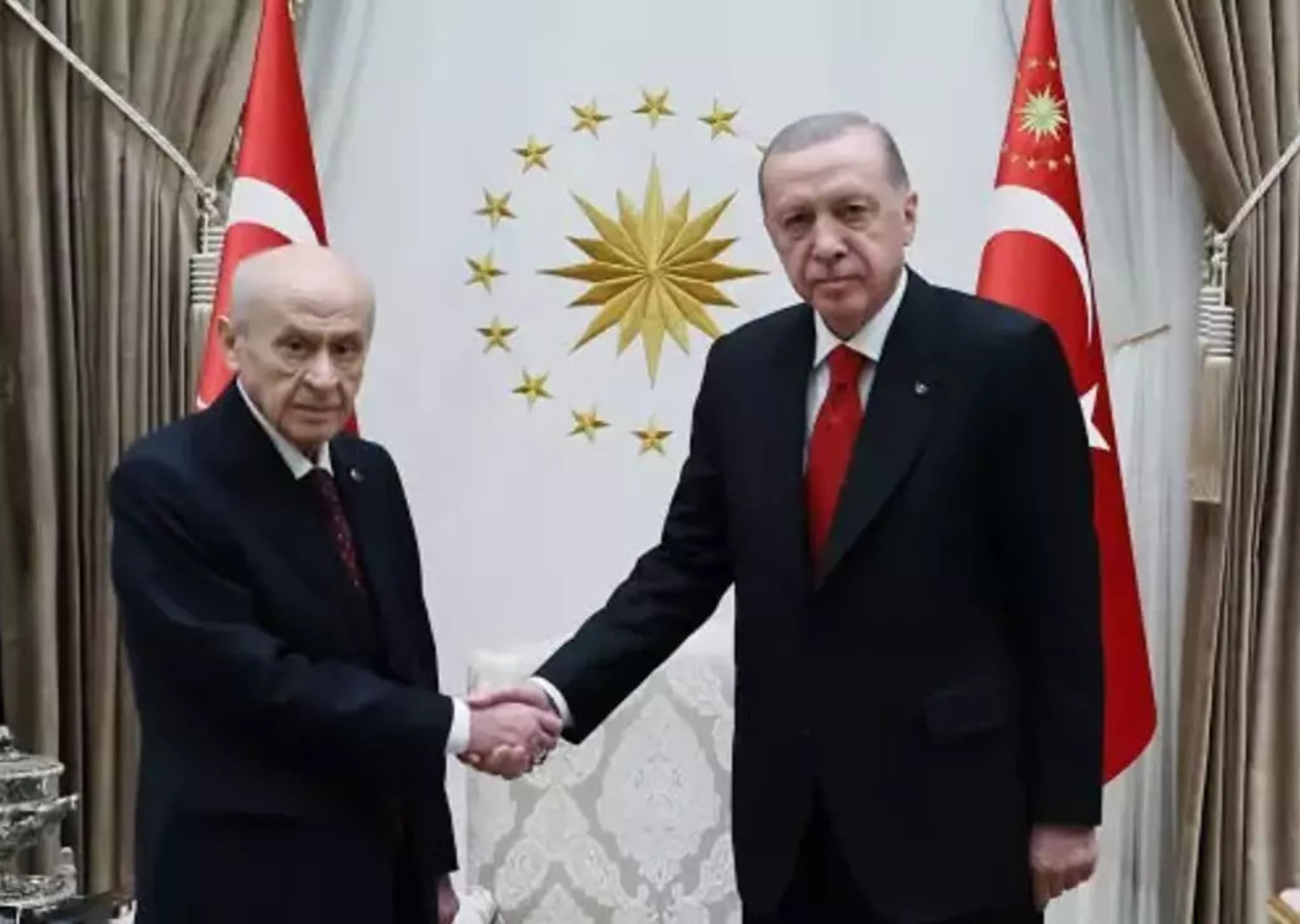 Cumhurbaşkanı Recep Tayyip Erdoğan, Devlet Bahçeli ve diğer siyasi parti liderlerini kabul etti!
