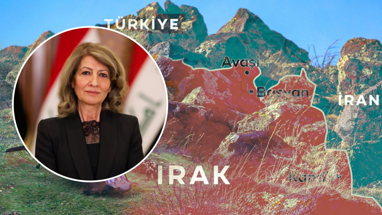 Irak First Lady'sinden hadsiz Türkiye çıkışı: Terör operasyonları sivillere zarar veriyor!