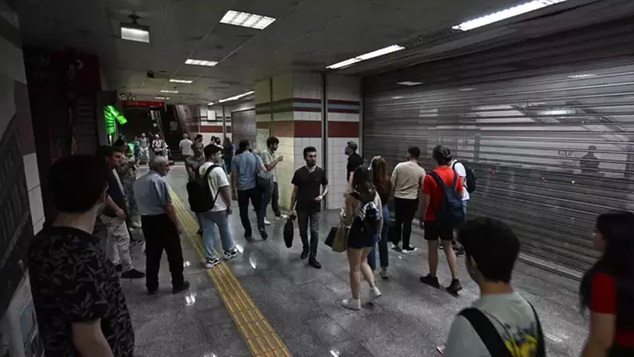 Kızılay-Koru Metro hattı seferleri durdu! EGO'dan açıklama