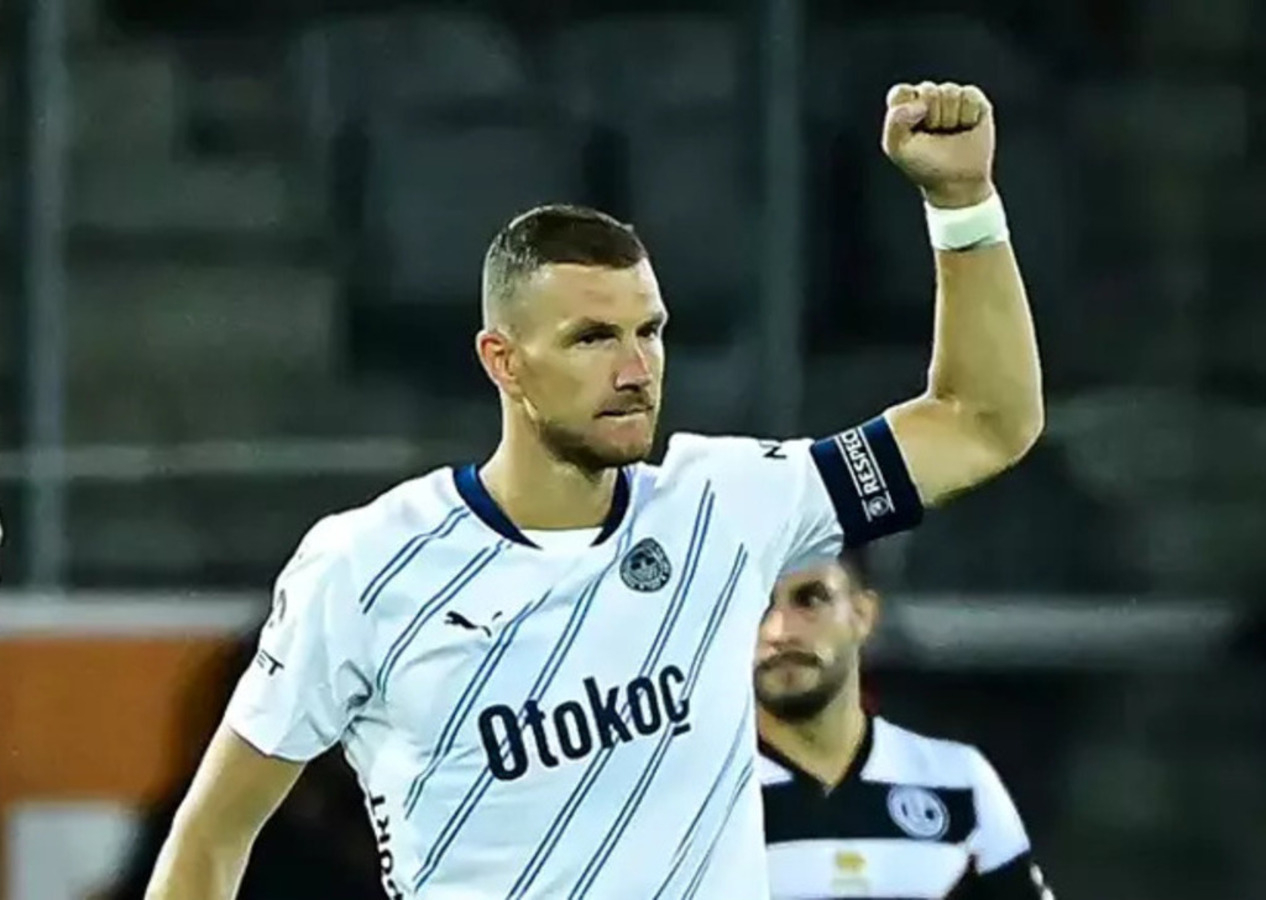 Edin Dzeko fırtına gibi esti, Türk futbol tarihine geçti!