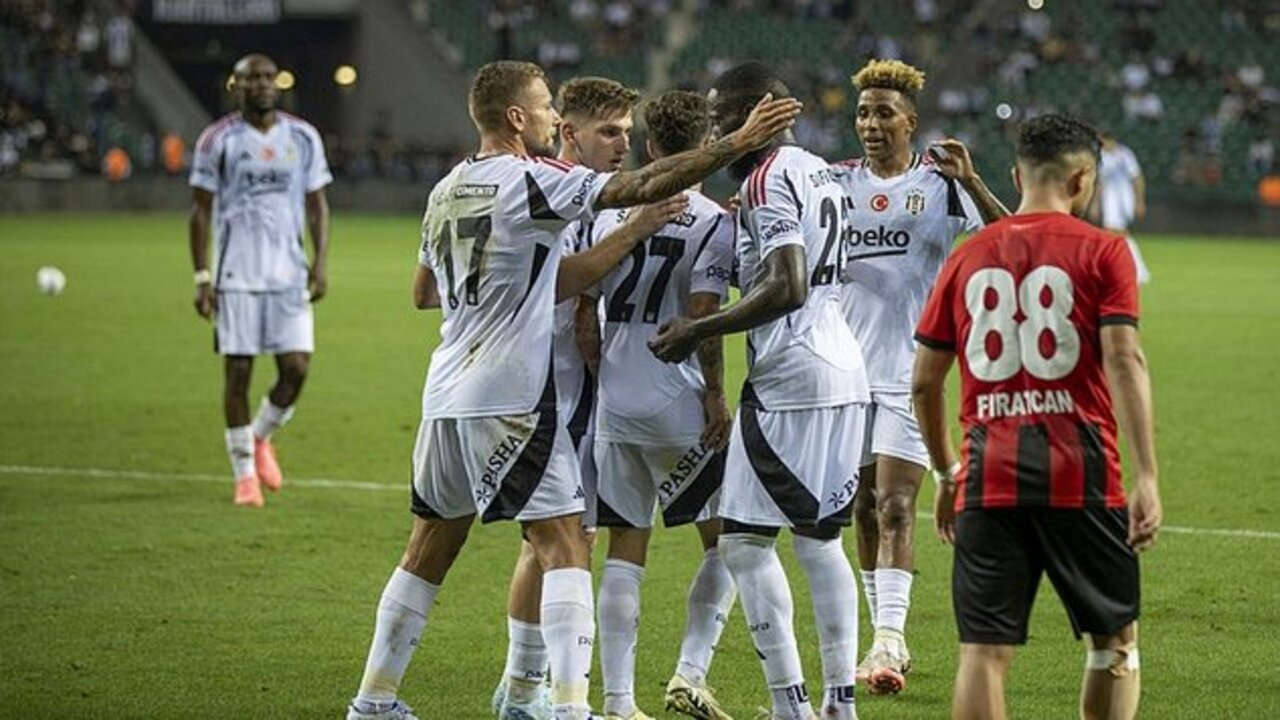 Yeni transferler sahne aldı, Beşiktaş çift farkla kazandı! Beşiktaş 2 - 0 Gençlerbirliği | Maçın özeti