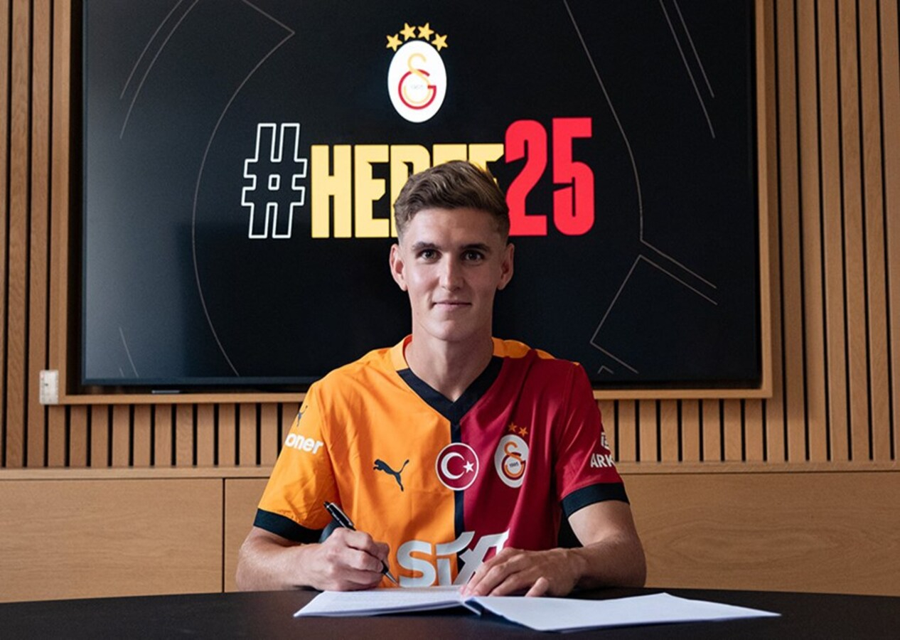 Galatasaray'da yeni transfer Elias Jelert resmen Aslan oldu!