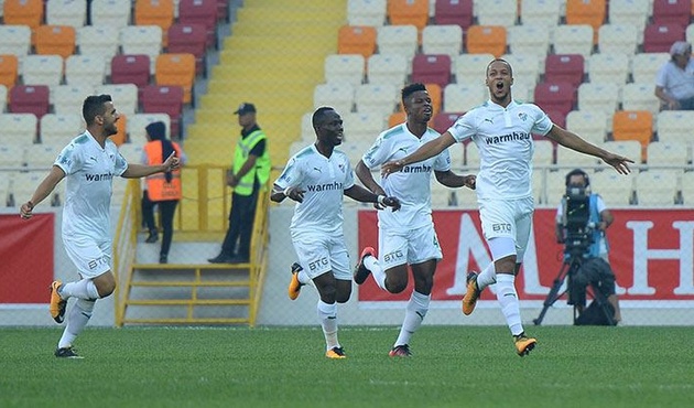 Bursaspor'dan gol yağmuru!