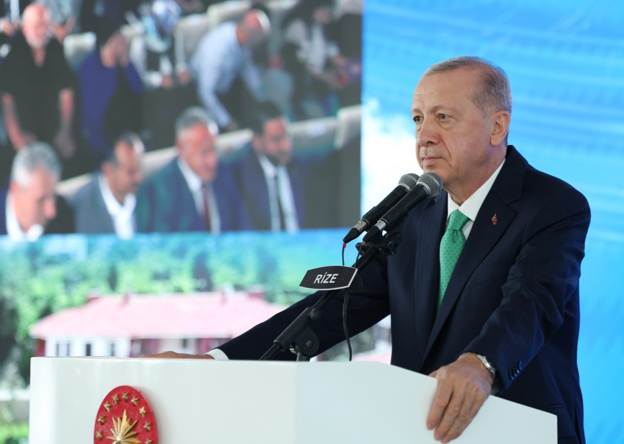 Cumhurbaşkanı Erdoğan Rize Toplu Açılış Töreni'nde duyurdu: SGK'ya en fazla borcu olan ilk 5 belediye CHP'li!