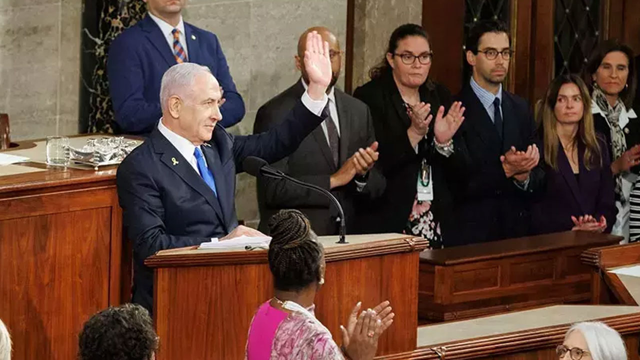 Netanyahu Refah yalanını ABD'de öne sürdü!