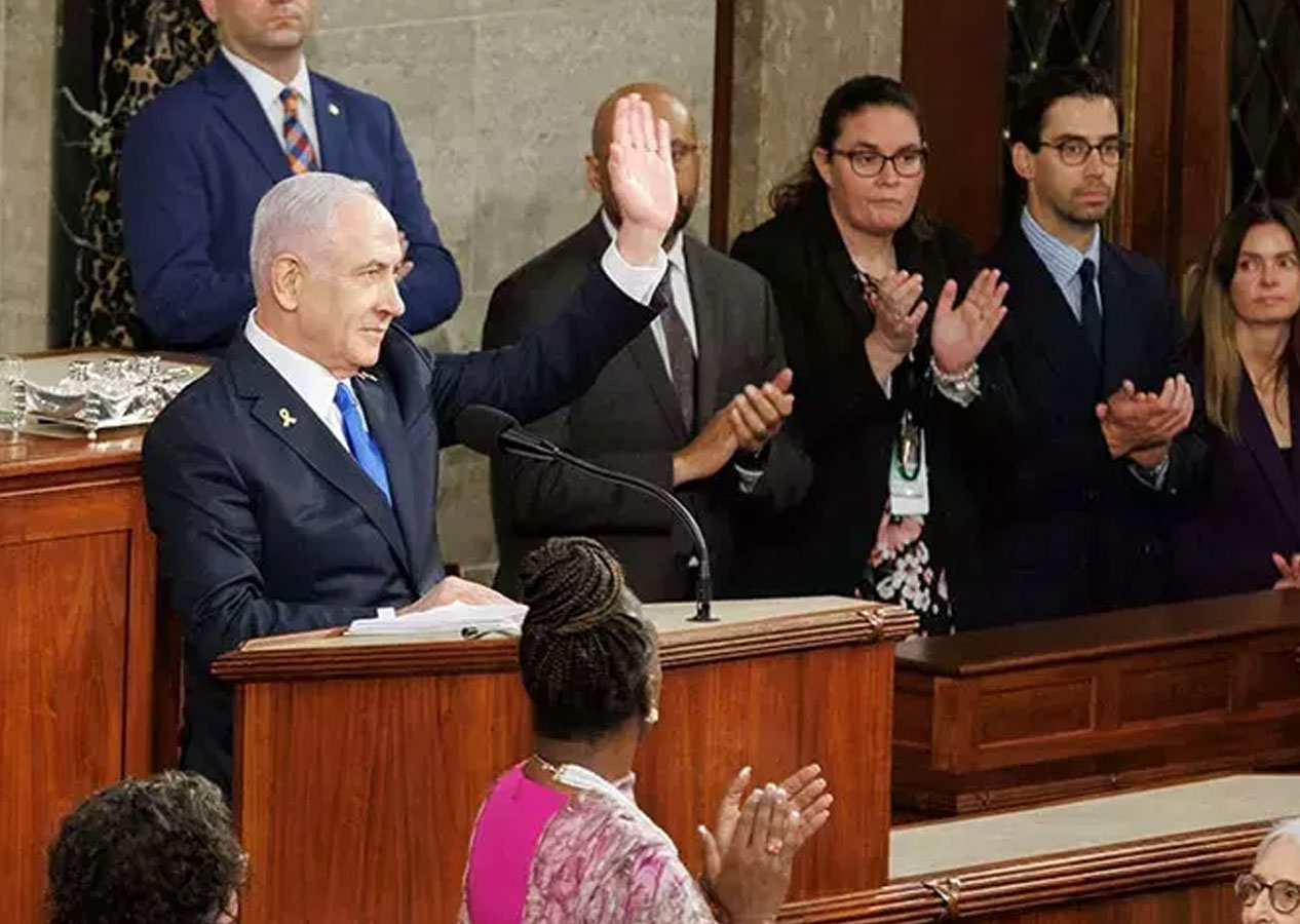 Netanyahu Refah yalanını ABD'de öne sürdü!