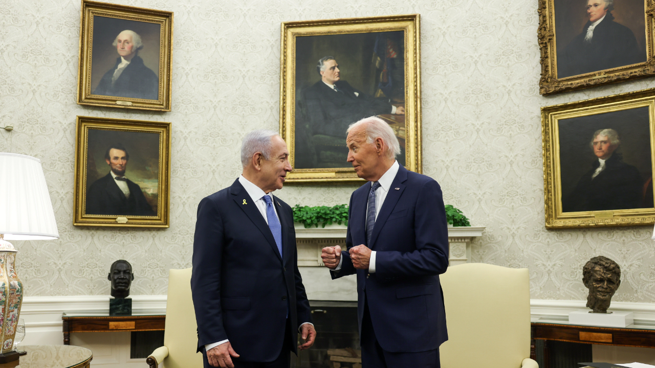Biden ve Netanyahu Beyaz Saray’da buluştu