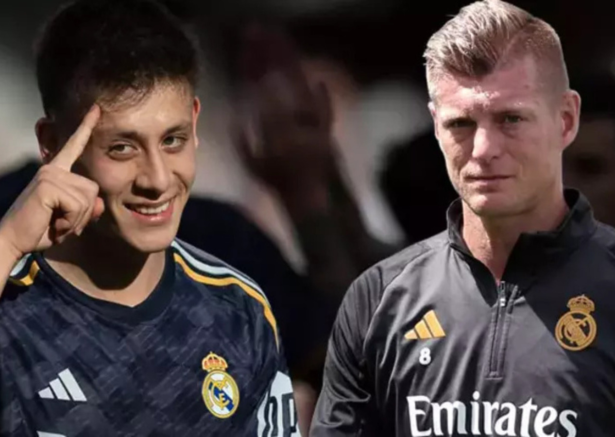 Toni Kroos'tan Arda Güler'e övgü dolu sözler: Onun gibisi yok!