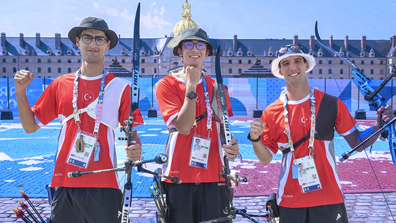 Mete Gazoz, Ulaş Berkim Tümer Muhammed Abdullah Yıldırmış Paris 2024 Olimpiyat Oyunları'nda yarı finalde kaybetti