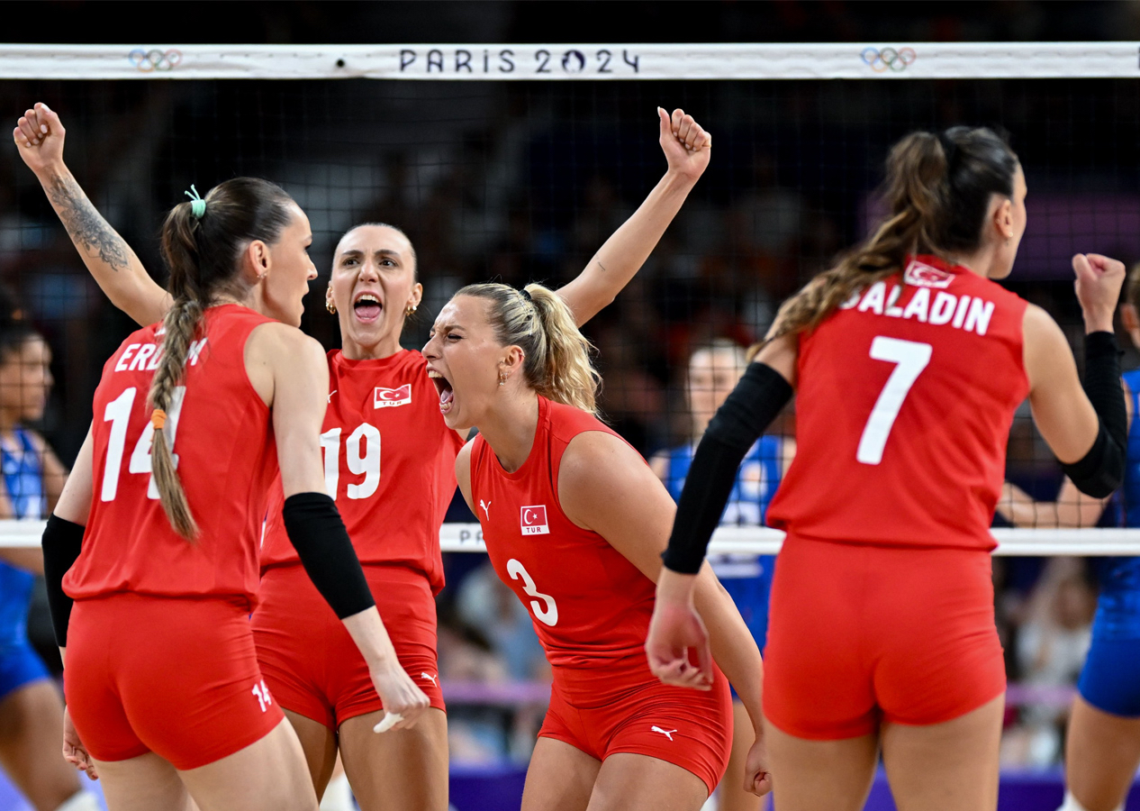 Filenin Sultanları'ndan Olimpiyat Oyunları'nda müthiş geri dönüş! Hollanda karşısında 2-0 geriden gelip 3-2 galip geldik