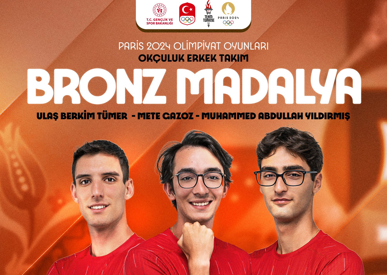 Paris Olimpiyat Oyunları'nda ilk madalyamızı kazandık! Okçuluk Milli Takımı bronz madalyanın sahibi oldu