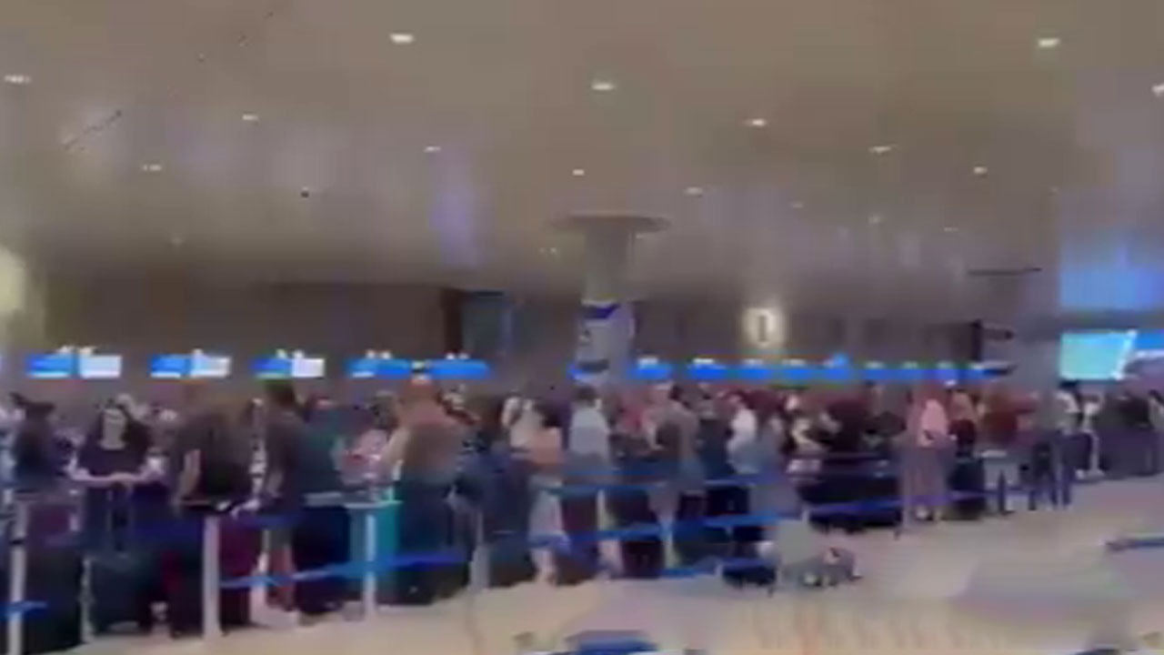 İsrail'in David Ben Gurion Havalimanı'na siber saldırı! İsrail'den kaçıyorlar!