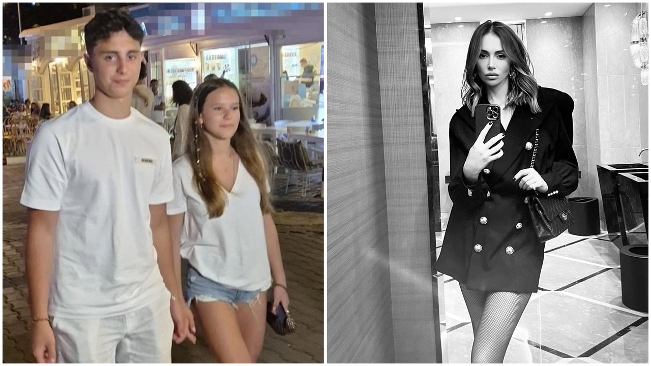 Mustafa Sandal'ın 15 yaşındaki oğlu, Pınar Altuğ'un kızıyla görüntülenmişti! Anne Emina Jahovic'ten yorum geldi