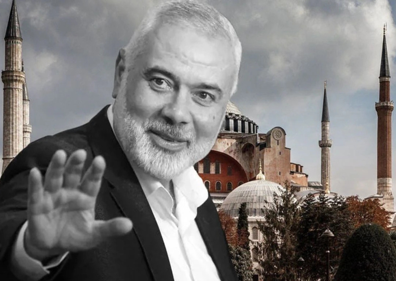 İstanbul, şehit İsmail Haniye'nin son çağrısı için tek yürek oldu!