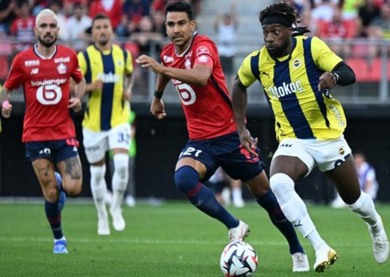 Fenerbahçe uzatmalarda yıkıldı, turu Kadıköy'e bıraktı! Lille 2 - 1 Fenerbahçe | Maçın özeti