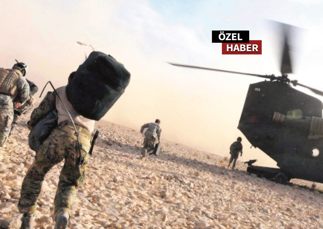 ABD'den teröristlere helikopterli destek