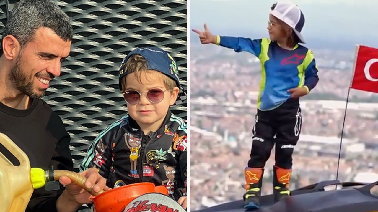 Kenan Sofuoğlu’nun oğlu yine yürekleri ağza getirdi! Sosyal medyada bir kesim beğendi, diğer bir kesim tepki gösterdi