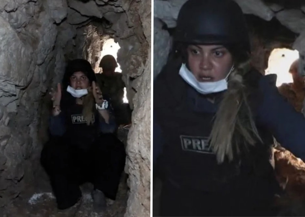 Fulya Öztürk, Kuzey Irak'ta ele geçirilen PKK inine girdi! "Fare gibi yaşıyorlardı..."