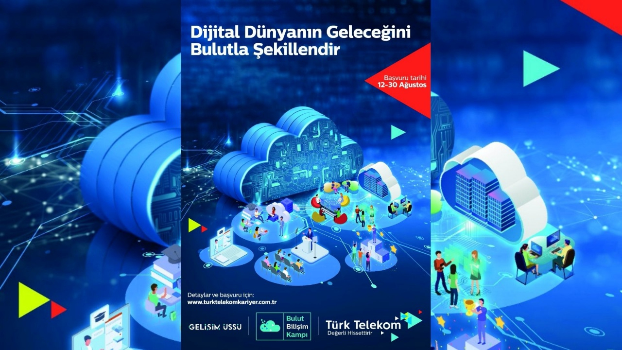 Türk Telekom ‘Bulut Bilişim Kampı’ dijital geleceğin kapılarını aralıyor