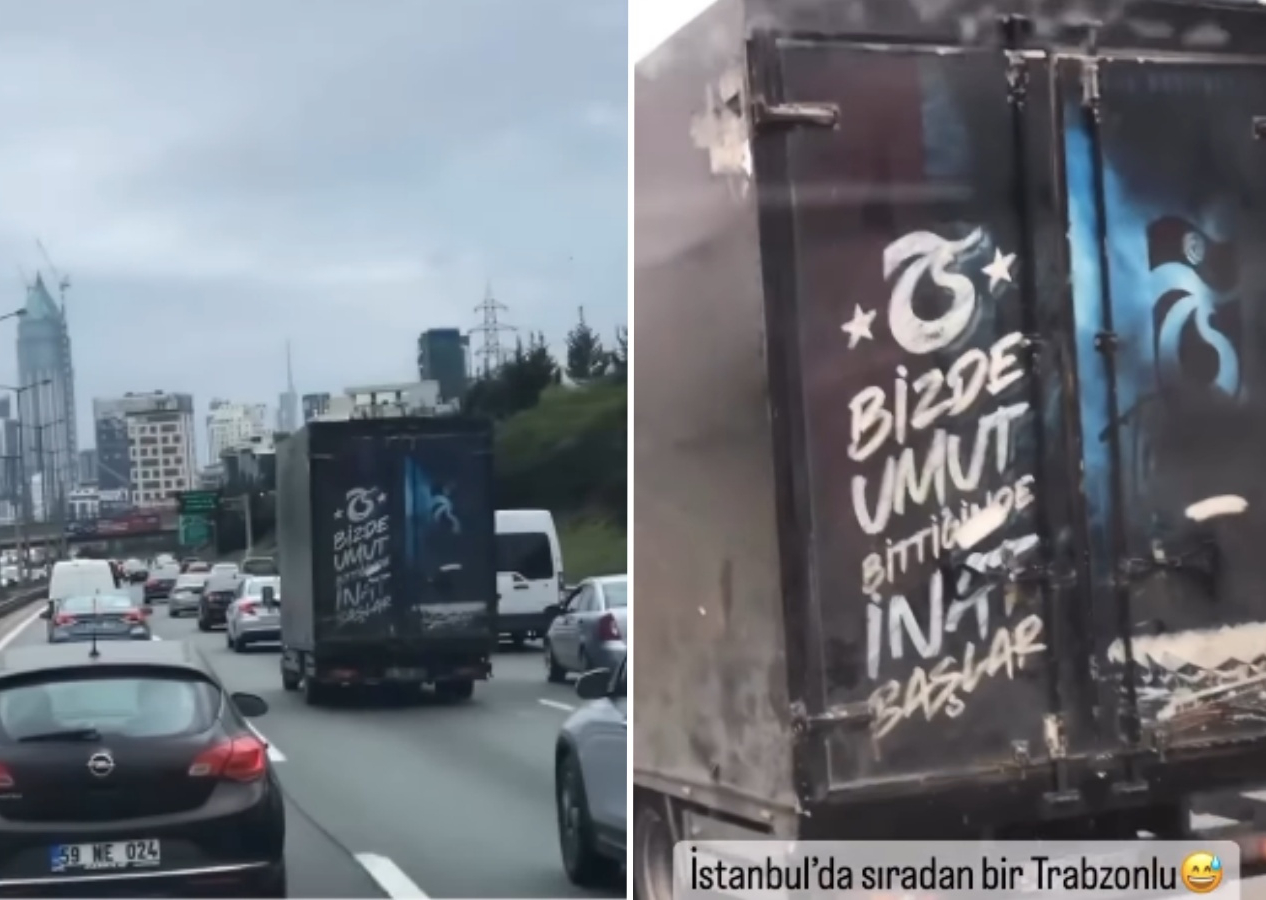 Trabzonlunun Trabzonspor sevdası izleyenleri gülümsetti! "Gel yemek ısmarlayayım sana"