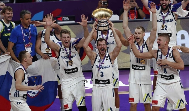 Avrupa Şampiyonu Slovenya....