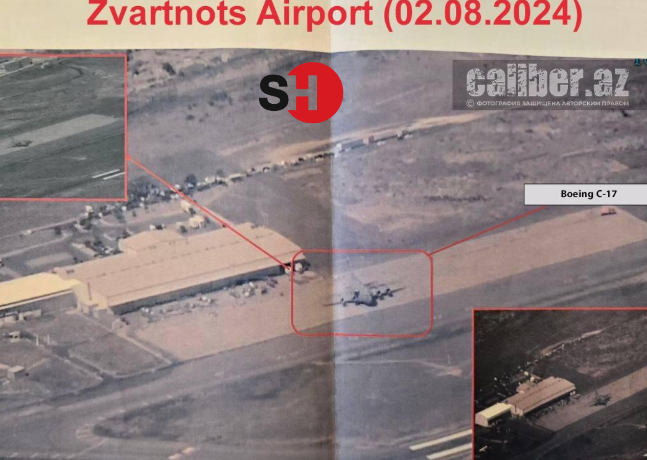 ABD'nin Ermenistan'a silah desteği uyduya yakalandı! İki askeri kargo uçağı Erivan'da