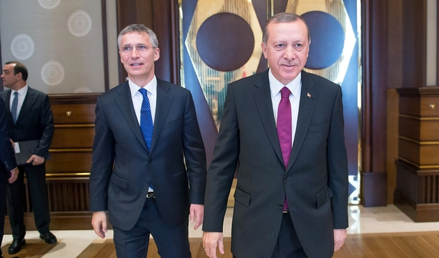 Cumhurbaşkanı Erdoğan NATO Genel Sekereteri ile görüştü...