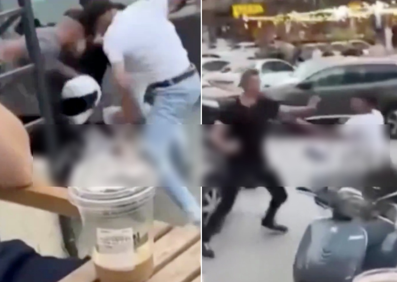 Tek başına 3 magandayı etkisiz hale getirdi! Darp edilen genci işte böyle kurtardı...