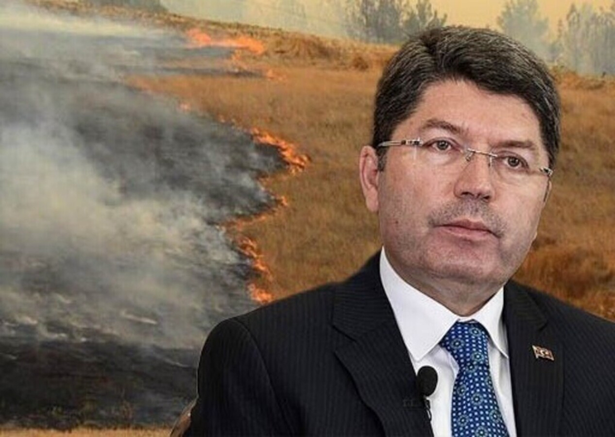 Adalet Bakanı Yılmaz Tunç açıkladı: Orman yangınlarına ilişkin 9 kişi tutuklandı!