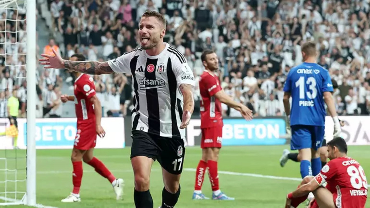 Ciro Immobile yıldızlaştı, Beşiktaş Dolmabahçe'de kazandı! Beşiktaş 4 - 2 Antalyaspor | Maçın özeti