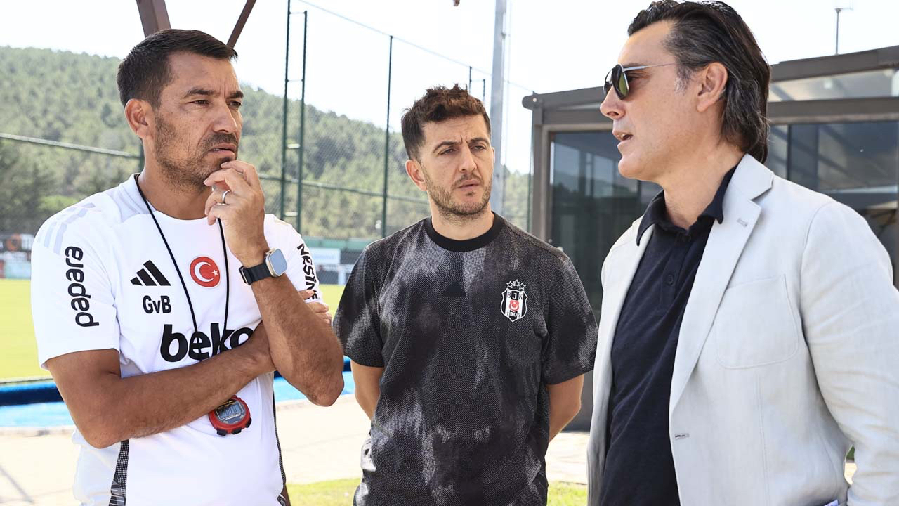 Milli Takım teknik direktörü Vincenzo Montella'dan Beşiktaş Kulübü'ne ziyaret