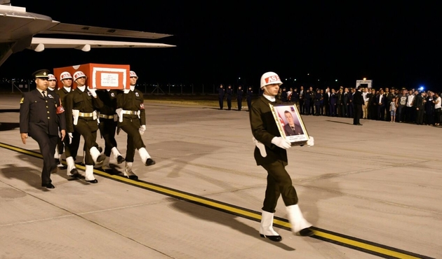 Mardin şehidinin cenazesi memleketine getirildi...