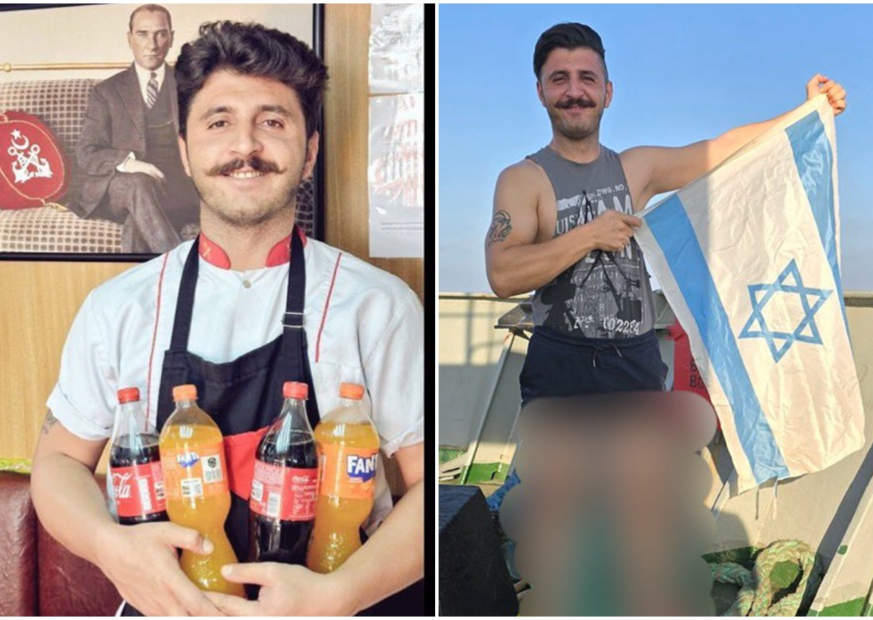 Milliyetçi maskeli provokatör! İsrail bayrakları paylaştı, Coca Cola ve Fanta'lı paylaşımına "Filistinli kardeşlerimizin kanı çok güzelmiş" yazdı