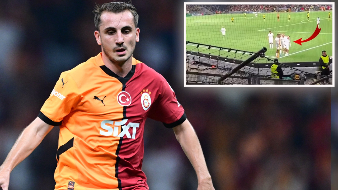Kerem Aktürkoğlu'ndan Young Boys maçında LGBT bayrağına tekme