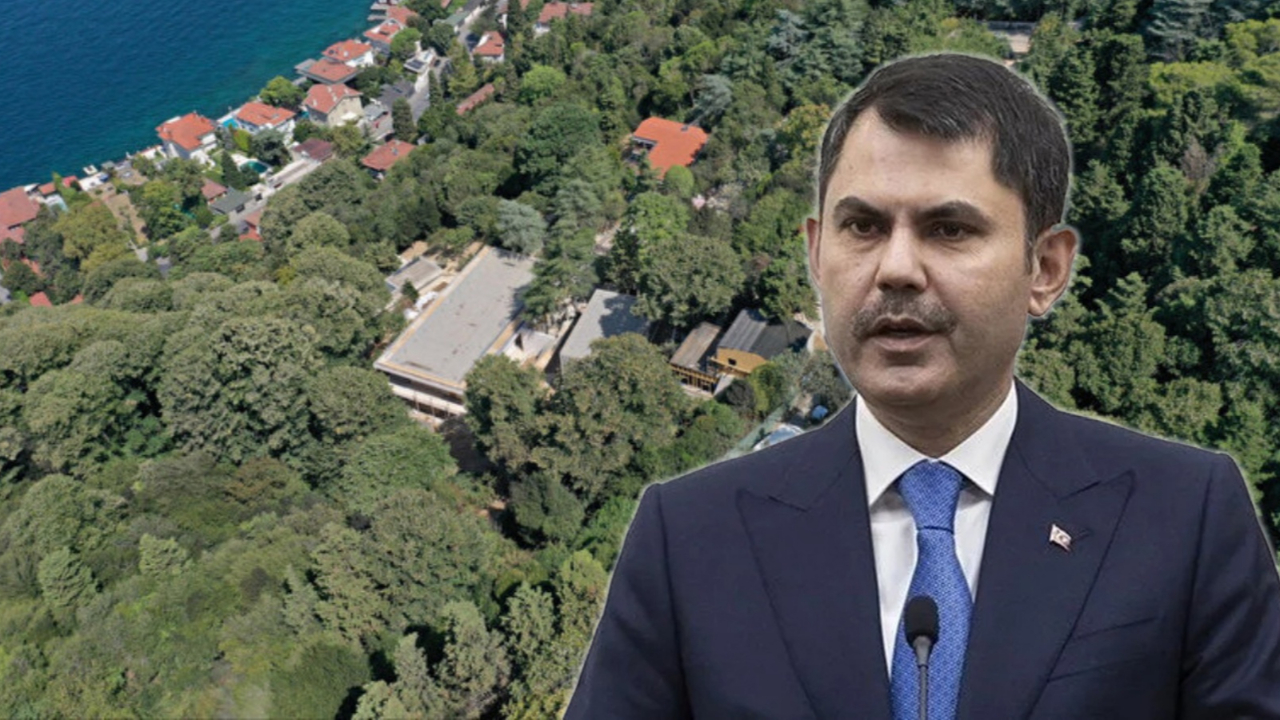 Bakan Kurum'dan Boğaz'daki kaçak villa inşaatı açıklaması: Vaniköy'deki kaçak yapıyı mühürledik, yıkım yapılacak!