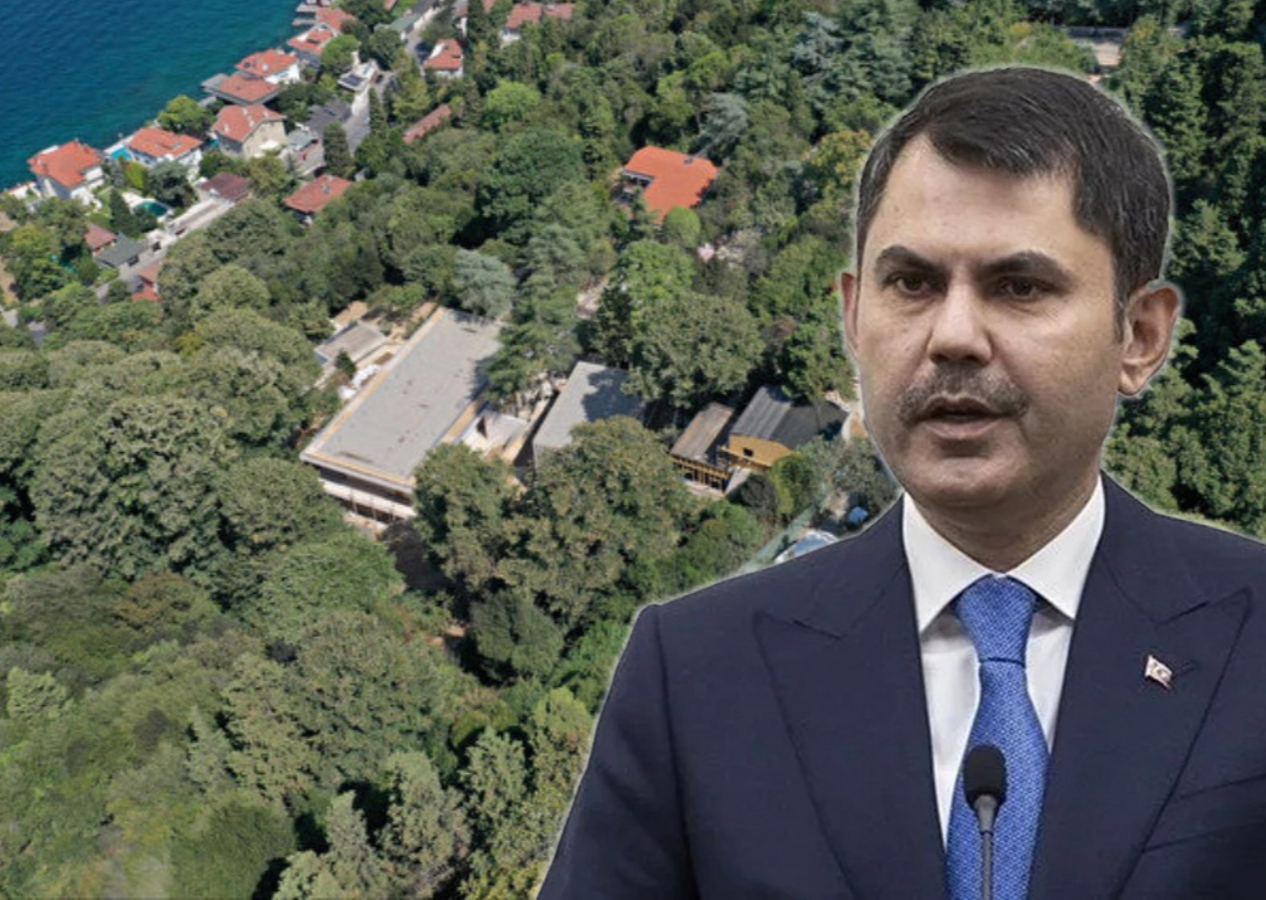 Bakan Kurum'dan Boğaz'daki kaçak villa inşaatı açıklaması: Vaniköy'deki kaçak yapıyı mühürledik, yıkım yapılacak!
