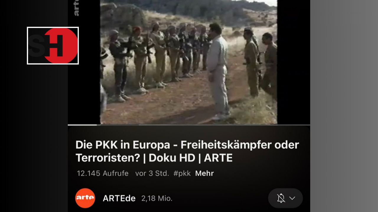 Alman-Fransız provokasyonu! Terör örgütü listesindeki PKK'nın propagandasını yaptılar