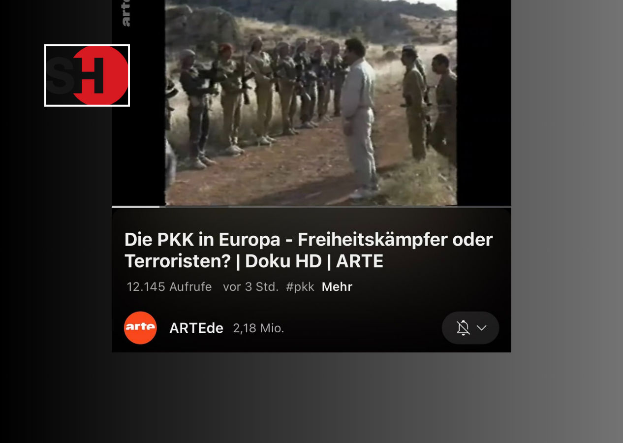 Alman-Fransız provokasyonu! Terör örgütü listesindeki PKK'nın propagandasını yaptılar