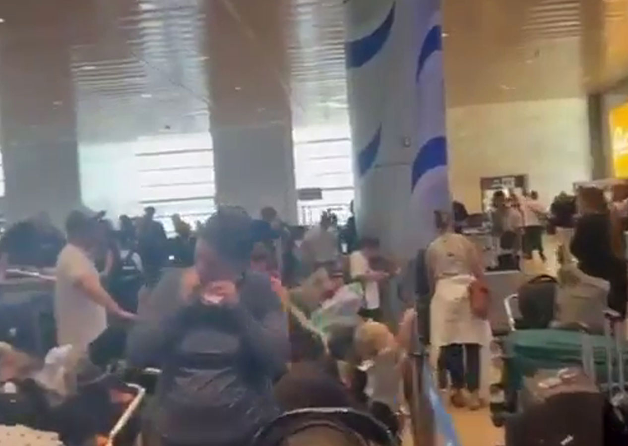 Korkaklar kaçıyor! Hizbullah füzeleri İsrail'de panik yarattı! Havalimanına akın var!