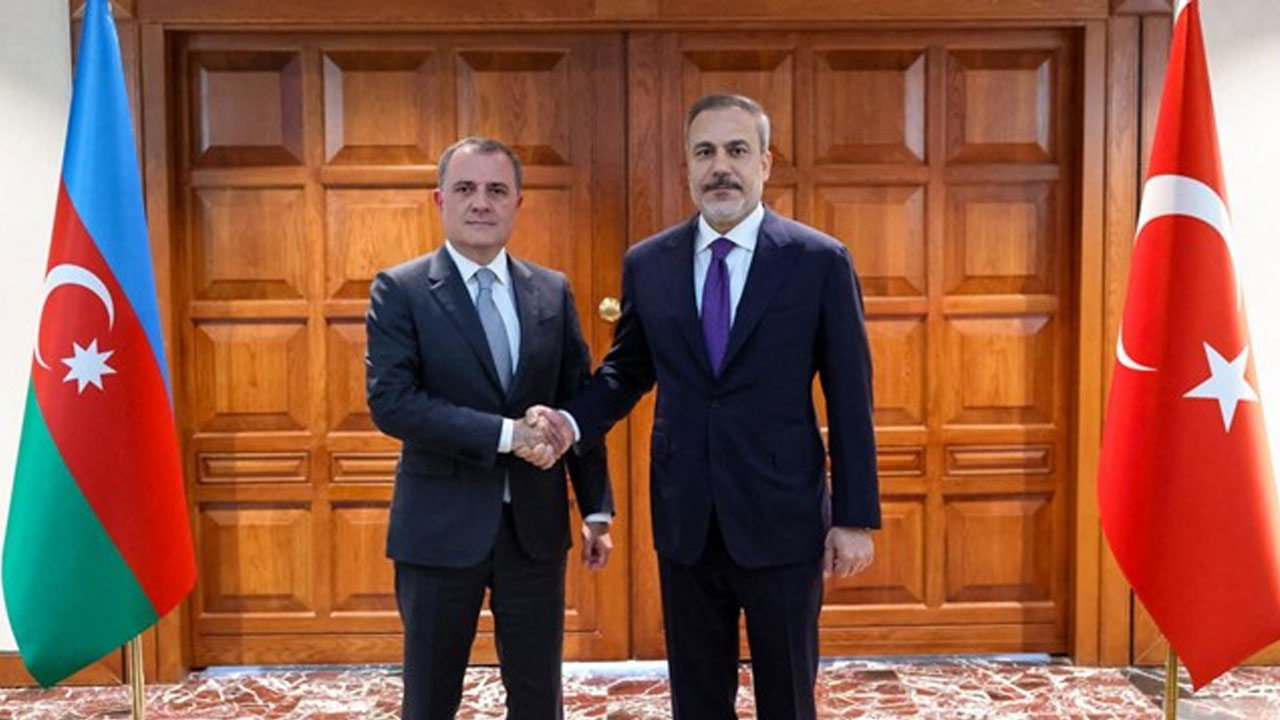 Azerbaycanlı Bakan Ankara'da! Bakan Fidan'dan önemli açıklamalar