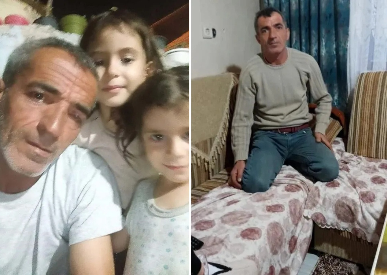 İzmir Bornova'da 3 çocuğunu silahla katleden cani baba öldü!